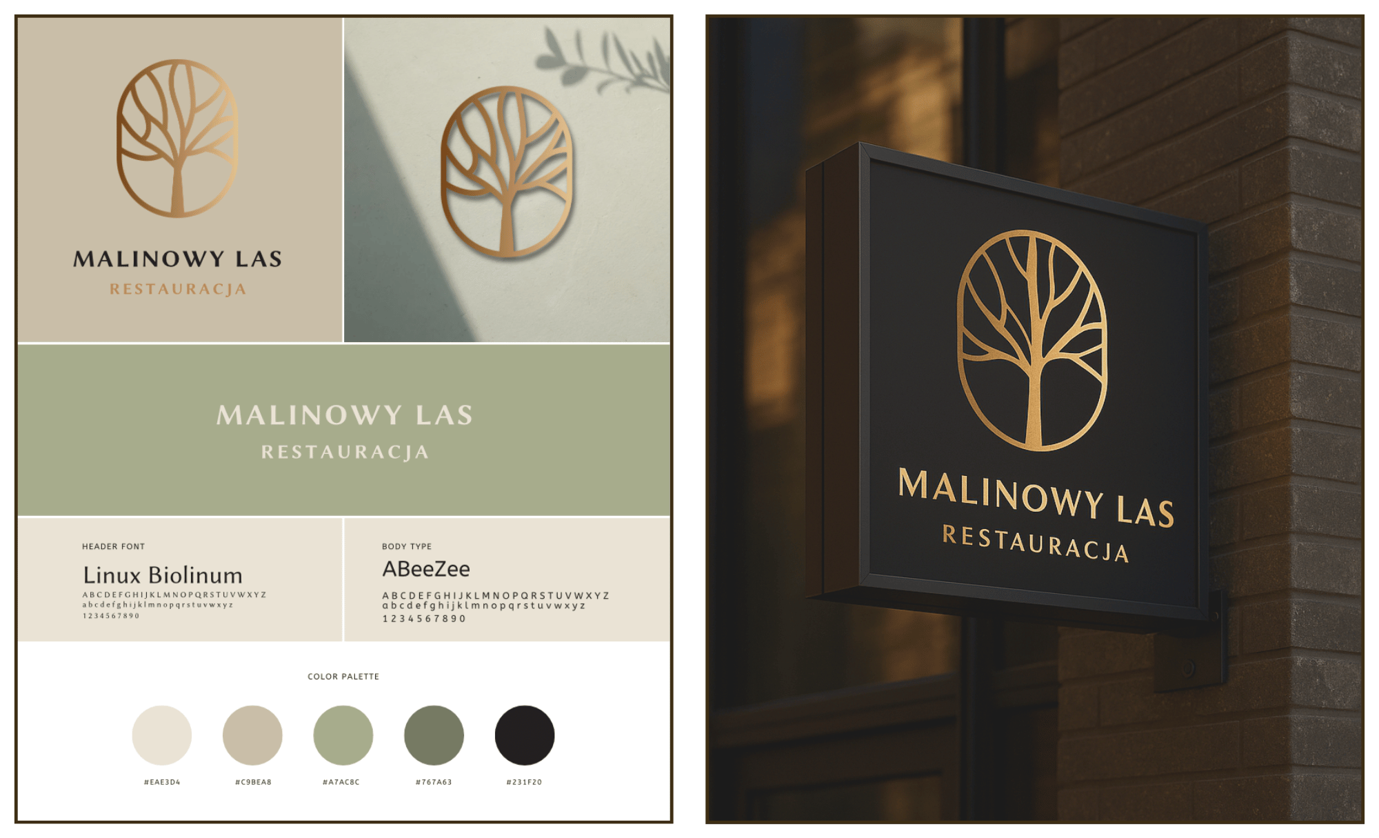 Identyfikacja wizualna – Malinowy Las