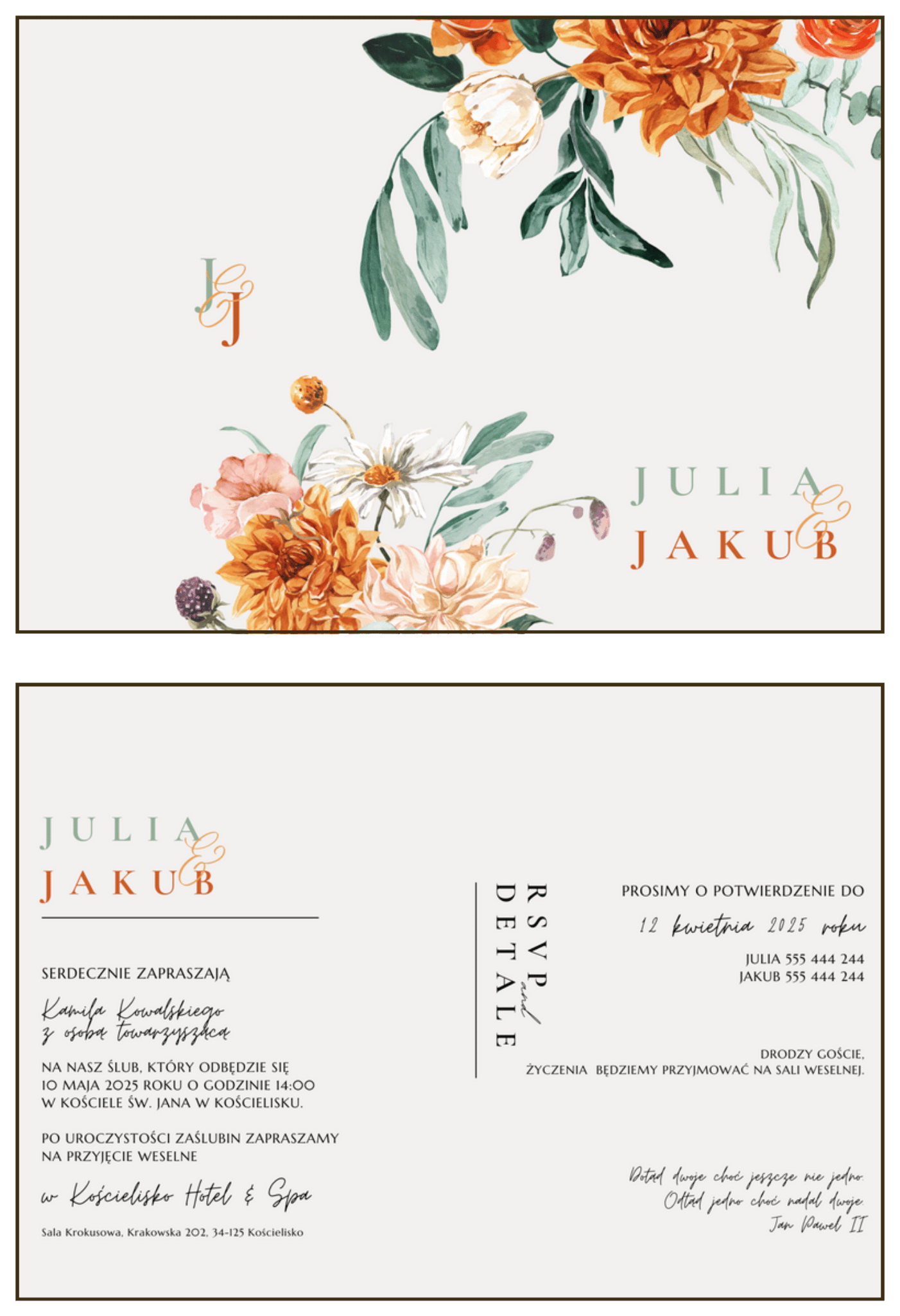 Papeteria – przykład 1